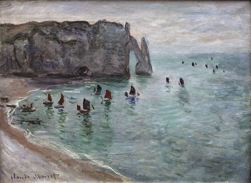 L’oceano nello sguardo di Paul Verlaine e Claude Monet